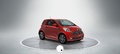 Aston Martin Cygnet rouge 3/4 avant droit