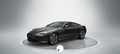 Aston Martin Virage anthracite 3/4 avant gauche