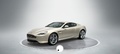 Aston Martin Virage beige 3/4 avant gauche 