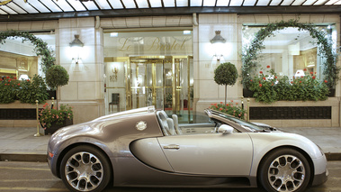 Bugatti Veyron Grand Sport gris/anthracite profil - Bristol