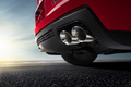 Chevy Camaro ZL1 - rouge - détail, diffuseur arrière