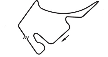 Circuit Hockenheim plan 