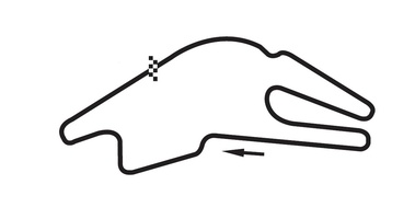 Circuit le Mans Bugatti plan