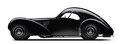 Exposition Ralph Lauren - Bugatti Type 57 SC Atlantic noir profil