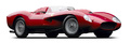 Exposition Ralph Lauren - Ferrari 250 Testa Rossa rouge 3/4 avant droit