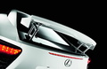 Lexus LF-A - blanche - détail, aileron