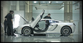 McLaren MP4-12C gris usine profil