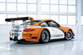 Porsche 997 GT3 R hybride 3/4 arrière droit