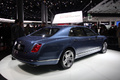 Bentley Mulsanne bleu 3/4 AR