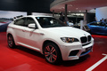 BMW X6 M Blanc 3/4 av