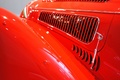 Alfa Romeo 8C 2900 Mille Miglia rouge évents capot