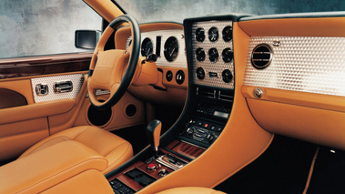 Bentley Continental T Grise Mulliner intérieur
