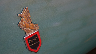 Bristol 405 Coupe vert logo 2
