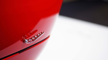 Ferrari 250 LM rouge papillon capot moteur