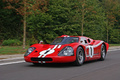 Ford GT40 MkIV rouge 3/4 avant gauche travelling