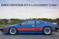 Lotus Esprit Turbo Essex publicité