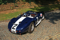 Maserati 450S bleu Bruxelles 3/4 arrière droit 2