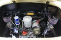 Porsche 356 Speedster beige moteur