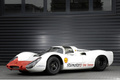 Porsche 908 blanc 3/4 avant gauche