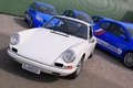 Porsche 911 2.0 R, blanche, 3-4 avt gche