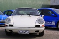 Porsche 911 2.0 R, blanche, face bas