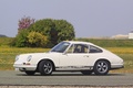 Porsche 911 2.0 R, blanche, lat gche+pdc