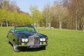 Rolls Royce Silver Shadow Drophead Coupe Mulliner Park Ward verte 3/4 avant droit