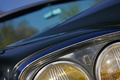 Rolls Royce Silver Shadow Drophead Coupe Mulliner Park Ward verte logo phare avant