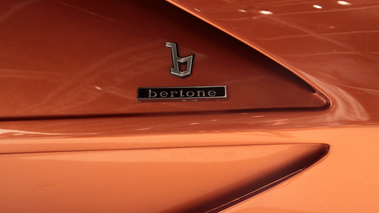 Vente RM Auctions - prototype Bertone orange logo