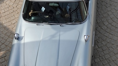 Aston Martin 007, grise, plongée