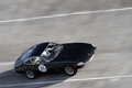 Ferrari 365 GTB/4 Dayton noir 3/4 avant droit filé penché