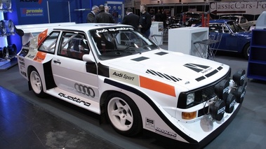 Audi S2, blanche, 3-4 avd