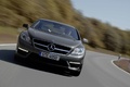 Mercedes CL63 AMG anthracite face avant travelling penché