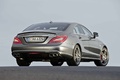 Mercedes CLS 63 AMG anthracite 3/4 arrière droit