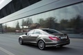 Mercedes CLS 63 AMG anthracite 3/4 arrière gauche travelling