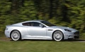 Aston Martin DBS gris 3/4 avant droit filé 2