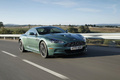 Aston Martin DBS vert 3/4 avant droit travelling 3