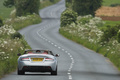 Aston Martin DBS Volante gris face arrière
