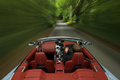 Aston Martin DBS Volante gris intérieur travelling