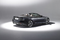 Aston Martin DBS Volante UB-2010 bleu 3/4 arrière droit