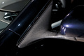 Aston Martin DBS Volante UB-2010 bleu montant rétroviseur