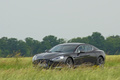 Aston Martin Rapide anthracite 3/4 avant gauche filé