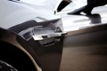 Aston Martin Rapide anthracite vue rappel clignotant gauche.