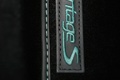 Aston Martin V8 Vantage S Roadster vert logo tapis de sol debout