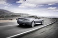 Aston Martin Virage Volante anthracite 3/4 arrière droit travelling