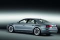 Audi A8 Hybrid - grise - profil