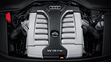 Audi A8L - grise - moteur W12 FSI