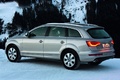 Audi Q7 - gris - 3/4 arrière gauche