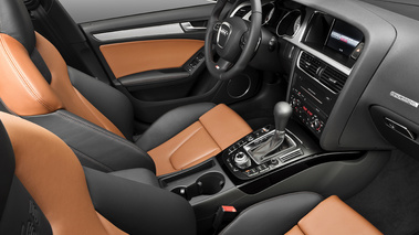 Audi S5 Sportback blanc intérieur