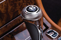 Bentley Azure T gris levier de vitesses